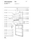 Схема №3 S4892KG с изображением Шарнир для холодильника Aeg 8996710721847